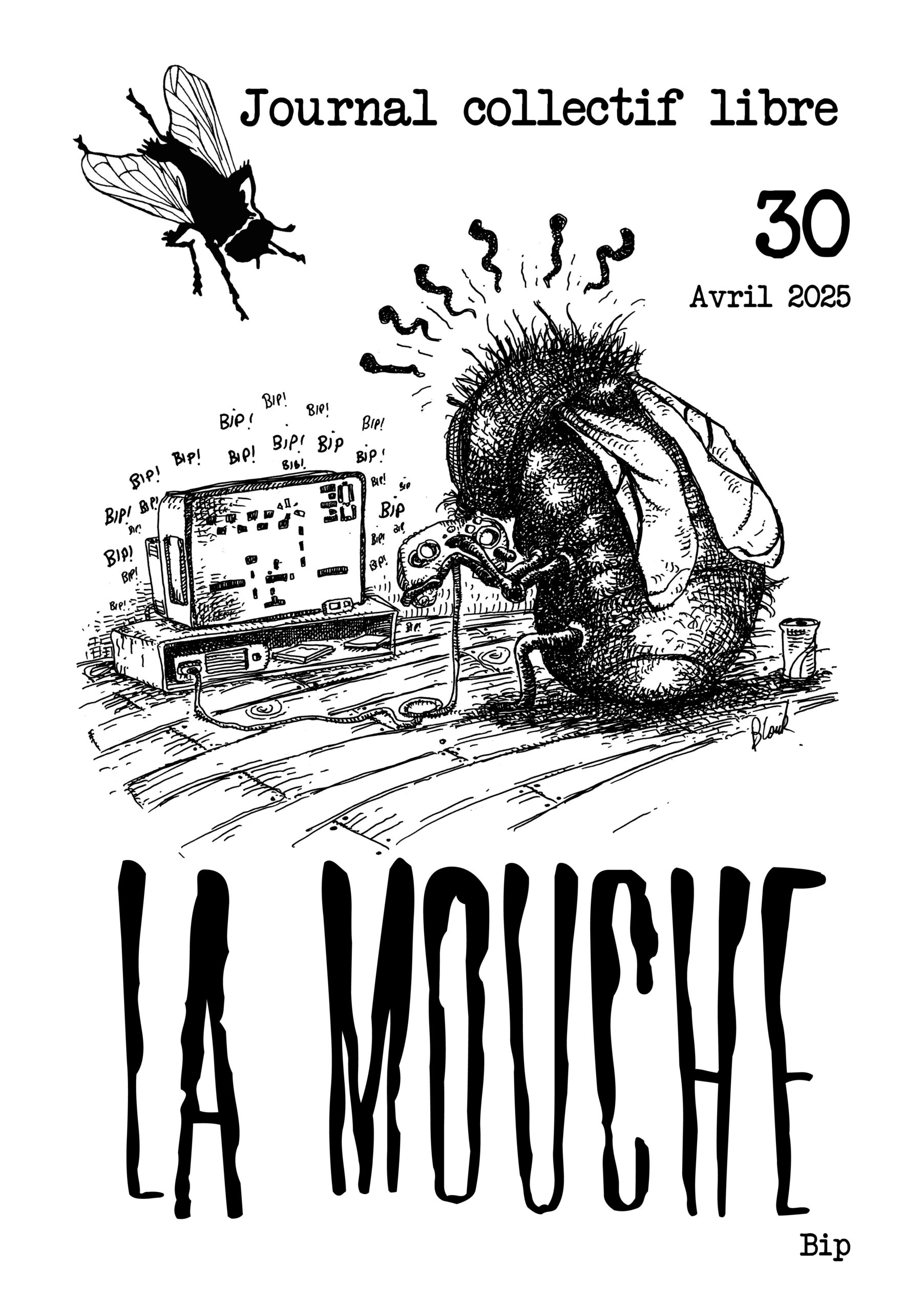 Couverture illustrée par Blouk