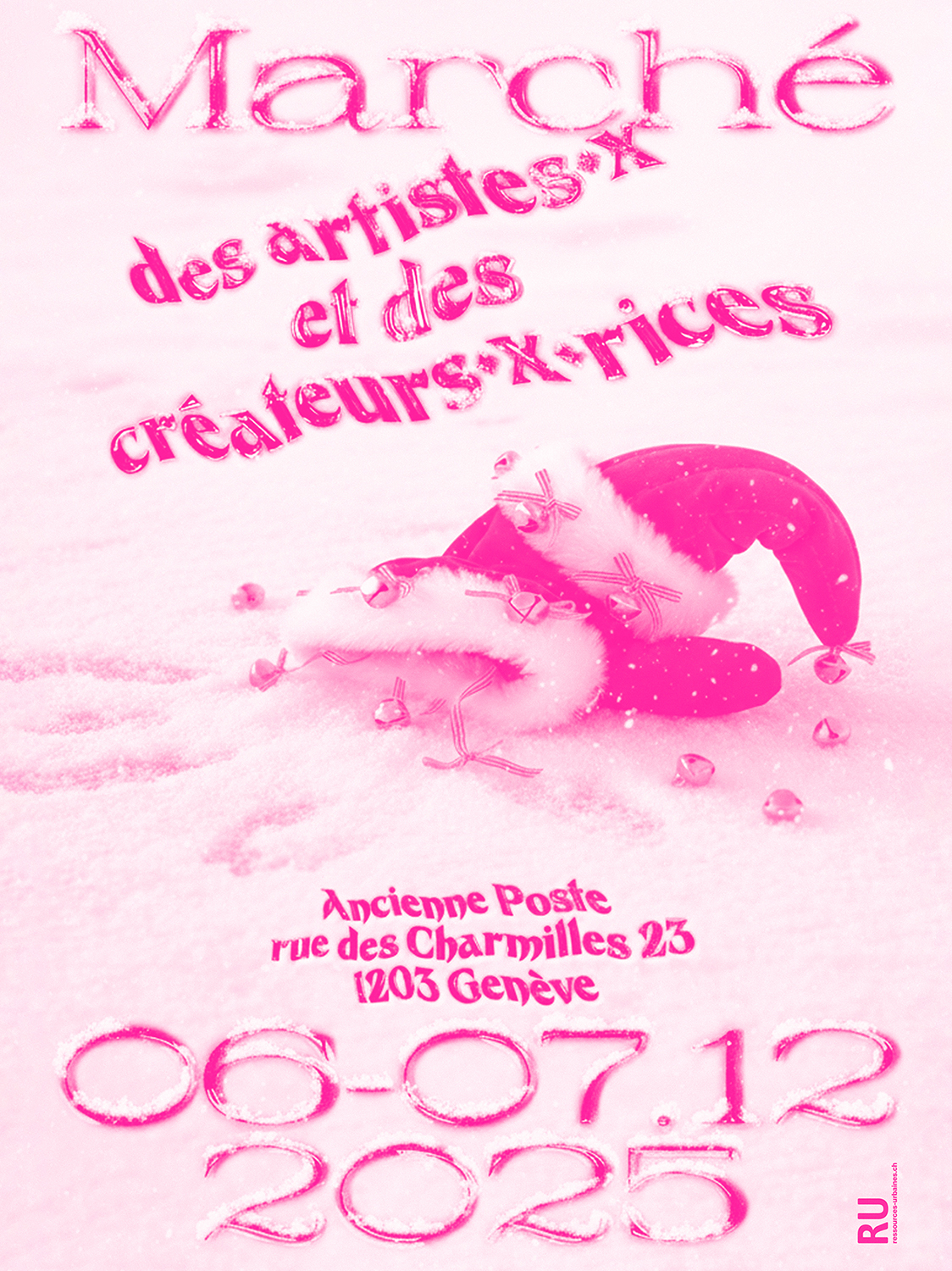 Dimanche 7.12 Marché RU aux Charmilles – 11h-17h