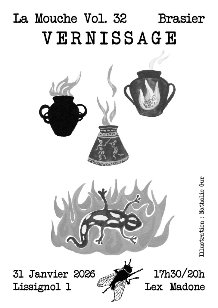 Flyer illustré par Nathalie Gür