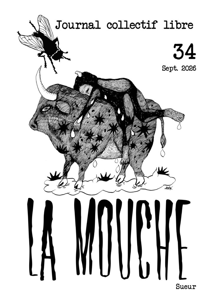Couverture La Mouche vol.34
Illustration par Atek
