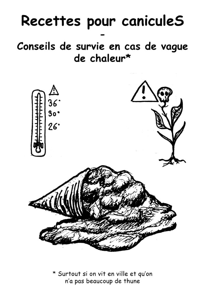 Page de titre du fanzine